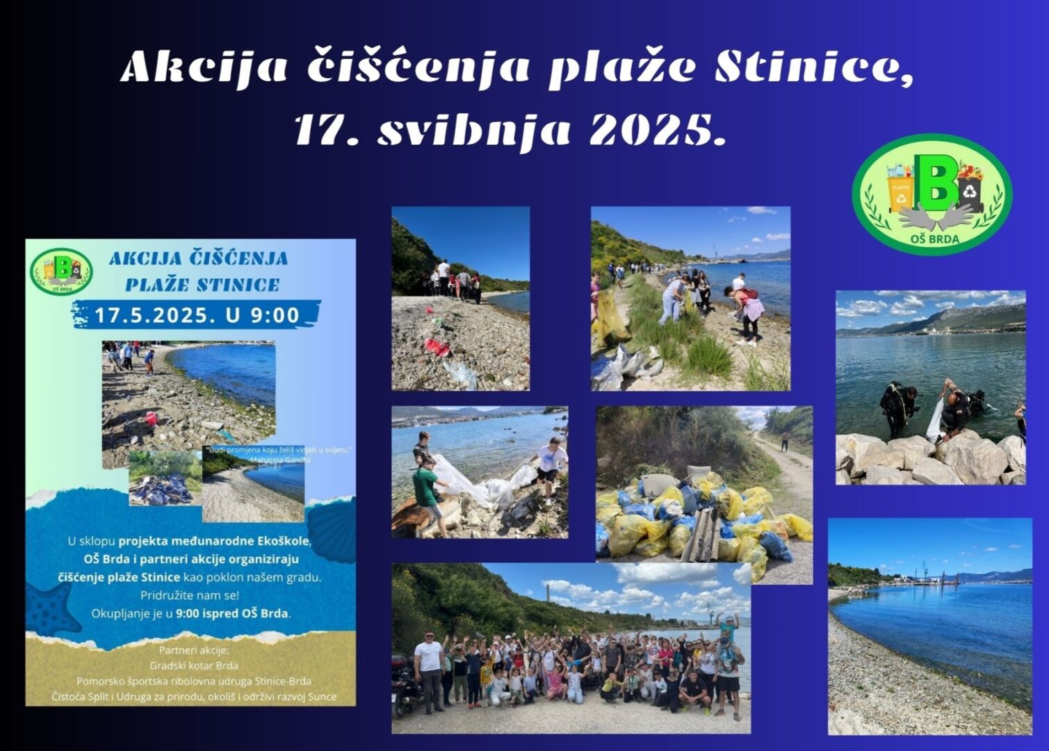 Akcija čišćenja plaže Stinice, 17. svibnja 2025. (2)