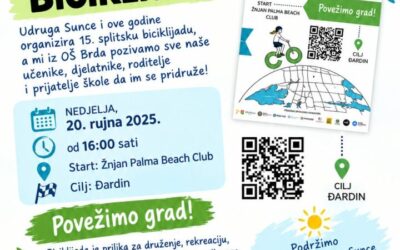 OŠ Brda poziva na 15. splitsku biciklijadu!